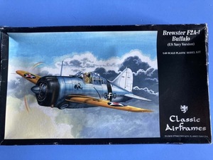 ブリュースター　バッファロー　F2A-1 米海軍バージョン　1/48 クラシックエアフレーム %2A