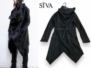 送料無料【美品】SIVA/2010AW archive MONASTERY N3B FIELD JKT フィールド ジャケット コート/黒/定価78750円/シヴァ/00