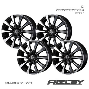 RiZLEY/DI シエンタ 170系 アルミホイール4本セット【15×6.0J 5-100 INSET43 ブラックポリッシュ】0040499×4