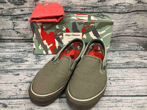 【箱付き】VANS バンズ Nigel Cabourn OG CLASSIC SLIP-ON スニーカー 28.5cm