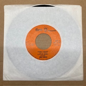 【EP】Little Ricky And The Deltones - Funky Sound / Ghetto Child Gem Records 103 7インチ