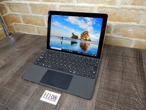 H108★Webカメラ＆ SSD128GB★メモリ8GB★1800x1200光沢10w 液晶タブレット★マイクロソフト SurFace GO ☆タイプカバーキーボードサービス