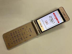 AD348 docomo P-01G ゴールド ジャンク