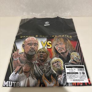 武藤敬司　新日本プロレスラストマッチ　記念Ｔシャツ　Ｌ　限定商品 棚橋弘至　海野翔太　内藤哲也 SANADA BUSHI 1.4 2023