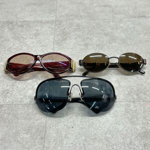 FN241115-R5 ■ブランドサングラス■3点まとめ売り FENDI フェンディ VERSACE ヴェルサーチ YSL イヴサンローラン アイウェア