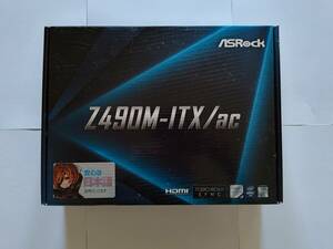 【中古】ASRock Z490M-ITX/ac だいたい完品