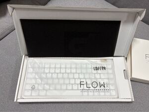 LOFREE Flow Lite 84 ロープロファイルメカニカルキーボード ホワイト 白 Bluetooth 2.4Ghz接続 US配列 技適あり