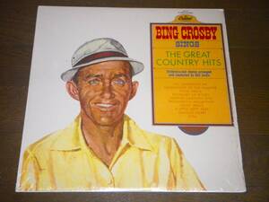 ◎ビング・クロスビー／BING CROSBY【THE GREAT COUNTRY HITS】LP／美盤◎