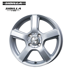 送料無料 トピー SIBILLA V 88 5J-13 +45 5H-114.3 (13インチ) 5H114.3 5J+45【1本単品 新品】