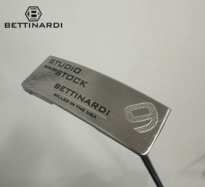 【新品・送料無料】Bettinardi ベティナルディ Studio Stock 9 Spud Neck Putterパター35インチ bestudiostuck