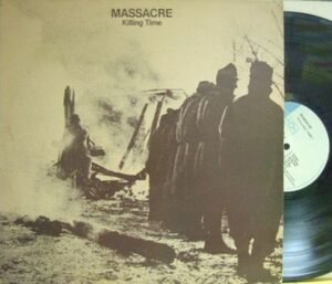 ３枚で送料無料【仏Celluloid】Massacre/Killing Time (Fred Frith, Bill Laswell, Fred Maher)