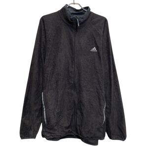 adidas フリースジャケット アディダス 2XL ブラック ビッグサイズ アウトドア 古着卸 アメリカ仕入 a611-6510