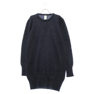 JIL SANDER ジルサンダー 2015 モヘアロングニットセーター JSMG751064 ネイビー サンプル品