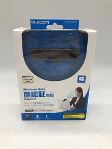 未使用品【ELECOM】エレコム 顔認証対応Webカメラ UCAM-CF20FBBK No.1【いわき鹿島店】