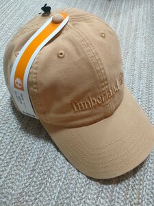 新品 未使用 Timberland ティンバーランド キャップ 帽子 コットン ベージュ