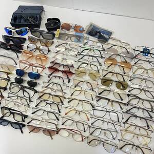 ST 眼鏡 サングラス 77点まとめて RODENSTOCK 10K 16mm刻印 Calvin Klein MARWITZ P-ixelⅡ HOYA 23区 NINA RICCI 18KGF RUDOLPH VALENTINO