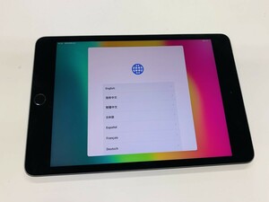 ★送料無料★ジャンク★au★A2124iPad mini (第 5 世代) Wi-Fi + Cellular★グレイ★1626001274★SYS★08/23