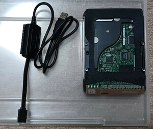 IDE内蔵ハードディスクHDD ＆ SATA IDE 変換ケーブル 【ジャンク】動作未確認