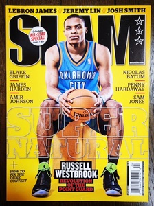 2013 April SLAM MAGAZINE #166 RUSSELL WESTBROOK / スラム 雑誌 ラッセル ウエストブルック Jordan, Nike, Adidas NBA Basketball