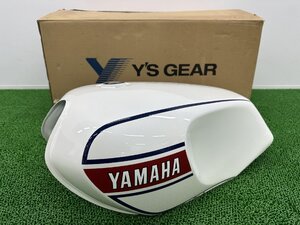 RZ250 タンク 白/赤 在庫有 即納 ヤマハ 純正 新品 バイク 部品 4L3 ワイズギア 復刻 未使用 日の丸カラー 名車 車検 Genuine