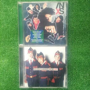 INXS「X」「WELCOME TO WHEREVER YOU ARE」 輸入盤CD 2枚セット　送料込み　イン・エクセス