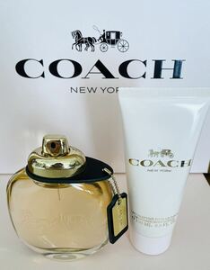 未使用品　coach コーチ　オードパルファム90ml ボディローション100ml 2点セット 香水