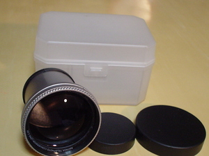 珍品　アンティーク　コンパクトフィルムカメラ用　レンズ　REINOX　TEPHOTO　CONVERSION　LENS２．０X　ケース付　MADE　IN　JAPAN　IN J