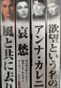 ビィビィアン・リー✕４風と共に去りぬ・哀愁・アンナカレニナ・欲望という名の電車