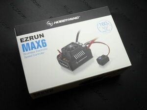 HOBBYWING 車用　EZRUN-MAX6-V3　1/6用 160Aアンプ　全天候型防水防塵 Tコネクター 30105000