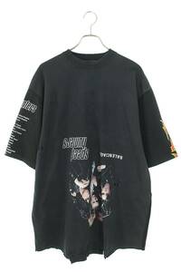 バレンシアガ BALENCIAGA 698811 TMVC9 サイズ:3 スピードハンターズアップサイドダウンTシャツ 中古 SB01