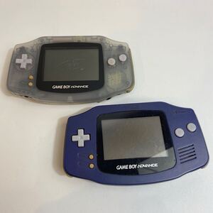 ゲームボーイアドバンス　本体　ジャンク品2台　まとめ売り