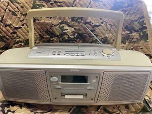 J5933 Victor ビクター CD カセット ラジオ ラジカセ MD RC-MD33-C