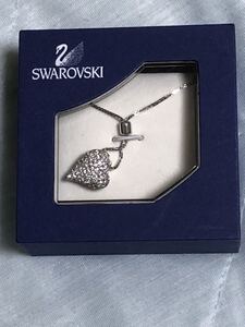  「未使用品」SWAROVSKI スワロフスキー ネックレス ハート