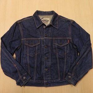 希少 80s EDWIN US CLASSIC 5465 DENIM JACKET エドウィン ビンテージ ジージャン M デニムジャケット インディゴ 古着 即決 ★h