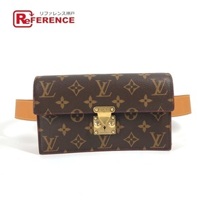 新品同様 LOUIS VUITTON ルイヴィトン M44667 Sロック ベルトポーチ PM ベルト付き ショルダーバッグ モノグラム ウエストバッグ【中古】