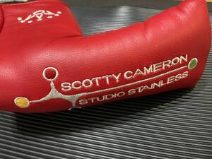 SCOTTY CAMERON / スコッティキャメロン / STUDIO STAINLESS / 未使用 ヘッドカバー / 極美品