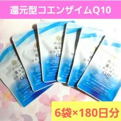 還元型 コエンザイムq10 6袋 180日分 アイケイ 安眠 睡眠 不眠 サプリ