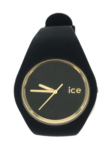 ice watch◆ICE GLAM/クォーツ腕時計/アナログ/-/BLK/BLK/000918