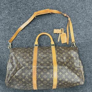 ★1円スタート★LOUIS VUITTON ルイヴィトン モノグラム キーポルバンドリエール50 M41416 ボストンバッグ シリアル854旅行バック2WAY