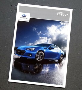 カタログ　　　　スバル　ＢＲＺ　豪華版　43ページ　　デビュー時のもの２０１２年　　　