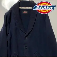 Dickies ディッキーズ 厚手 カーディガン ネイビー 紺色