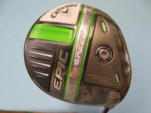 【中古・訳あり】キャロウェイ 2021 EPIC SPEED フェアウェイウッド　5W（18°）【SR】Diamana 50 for Callaway ＜ヘッドカバーあり＞