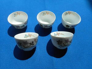 みやび 煎茶揃　湯呑５客セット/保管品、未使用　