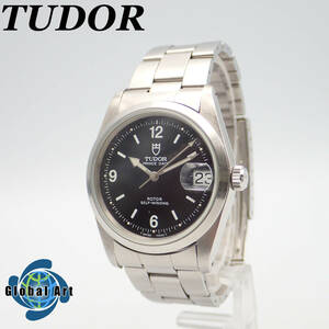 え05006/TUDOR チューダー/プリンスデイト/自動巻/メンズ腕時計/文字盤 ブラック/72000