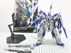 RG　Hi-νガンダム　ガンプラ　組立済み　現状販売品　プラモデル　同梱OK　1円スタート★S