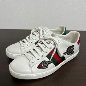 GUCCI グッチ エンブロイダリー スニーカー 35 1/2 レディース