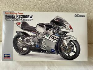 ハセガワ 1/12スコット レーシング チーム ホンダ RS250RW [2009 WGP250 チャンピオン] 未開封品