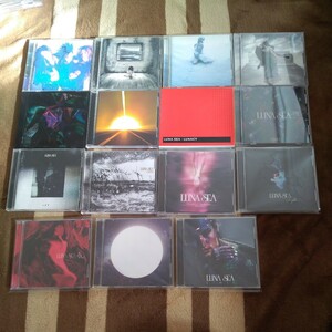 LUNA SEA CD セット 15枚 アルバム シングル 河村隆一 SUGIZO INORAN J 真矢 IMAGE EDEN MOTHER STYLE SHINE LUNACY A WILL LUV CROSS