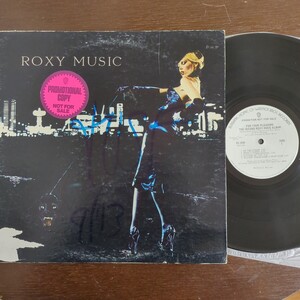 PROMO sample 見本盤 サンプル Roxy Music For Your Pleasure brian eno ロキシー・ミュージック record レコード LP アナログ vinyl