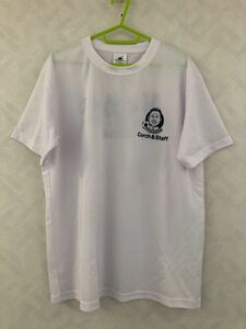 佐々木則夫 直筆サイン入りTシャツ サイズXL 夢を力に 未来へキックオフ 2011年FIFA女子W杯ドイツ大会優勝監督 なでしこジャパン